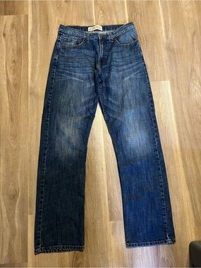 Wrangler Men's Classic relaxed Straight-Leg Denim Jeans - Dark Blue Sz 32x34
